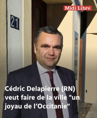 Lire la suite à propos de l’article Midi Libre : Municipales 2026 à Frontignan : Cédric Delapierre (RN) veut faire de la ville « un joyau de l’Occitanie »